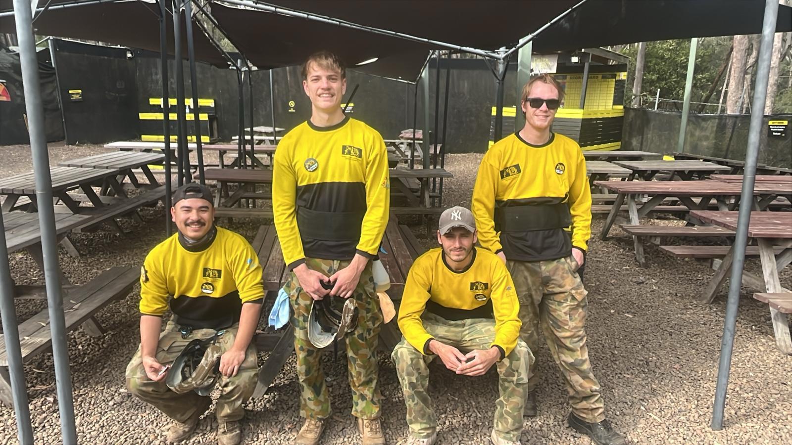 Delta Force marshals ready for the day's sessions