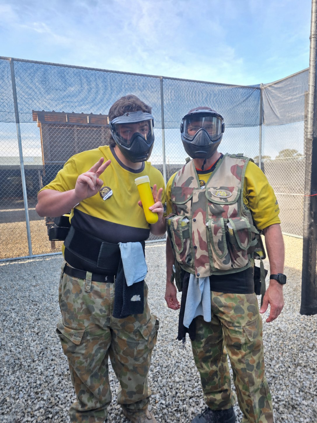Two equipped Delta Force marshals prepared for play