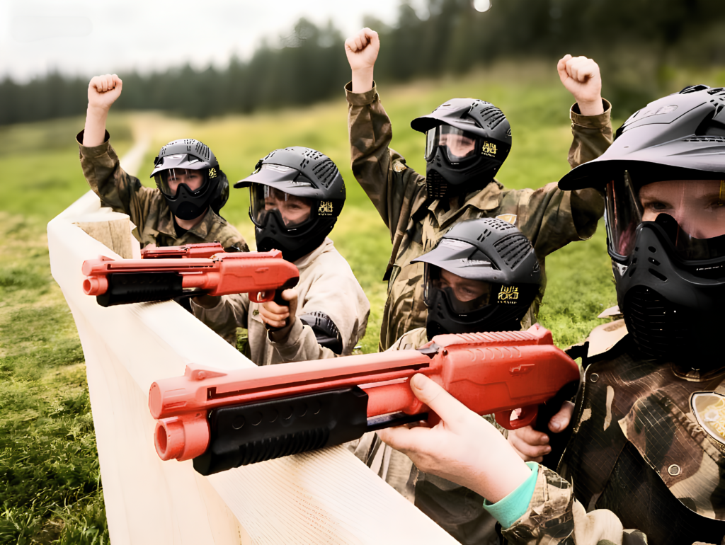 MiniBall Paintballing